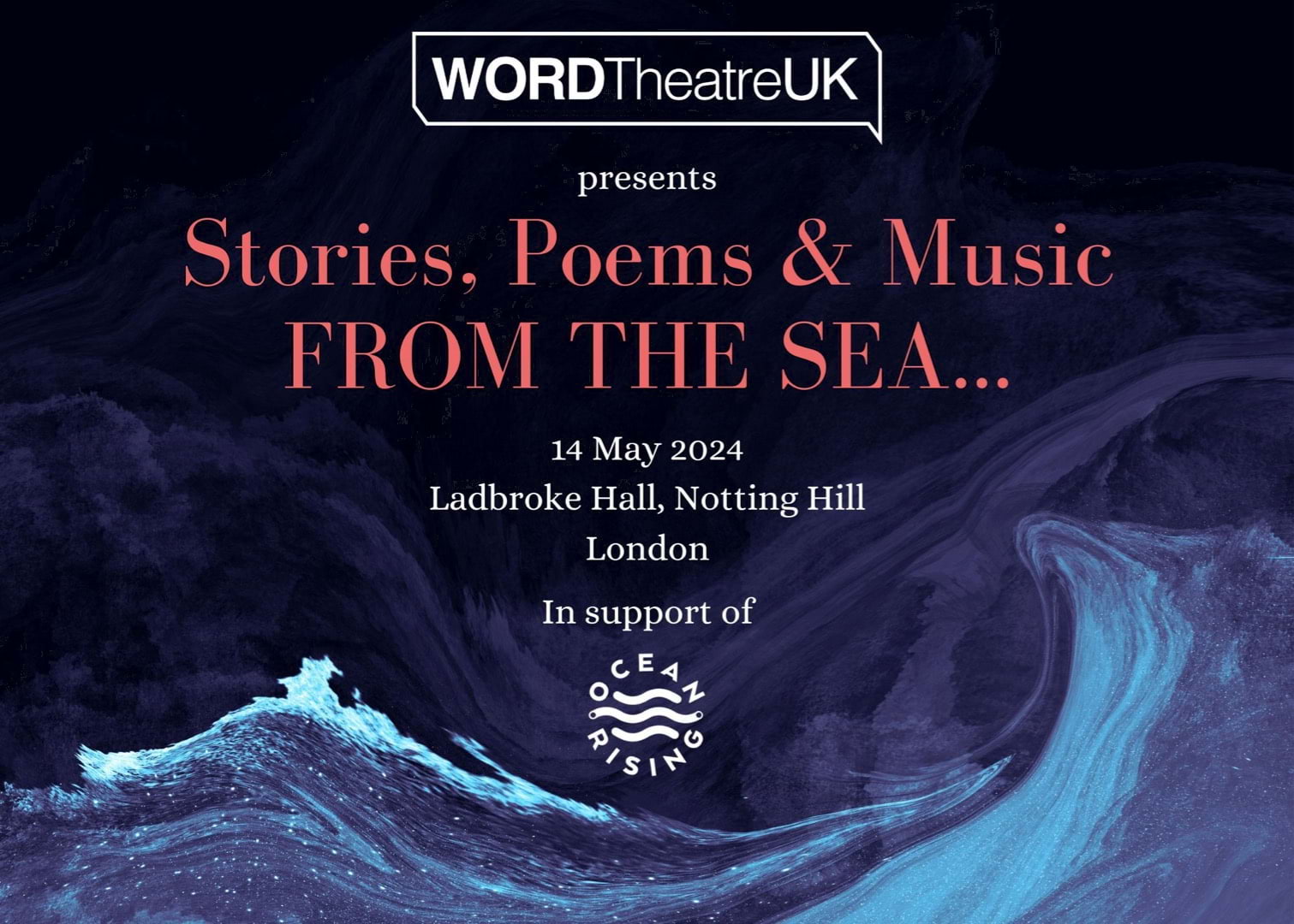 WORDTheatre Presents “Our Ocean: A music Infused evening of stories, poems, & songs"