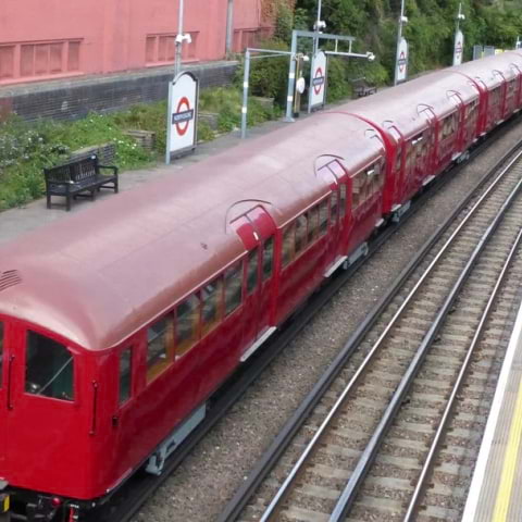 Hop aboard a vintage tube train this summer