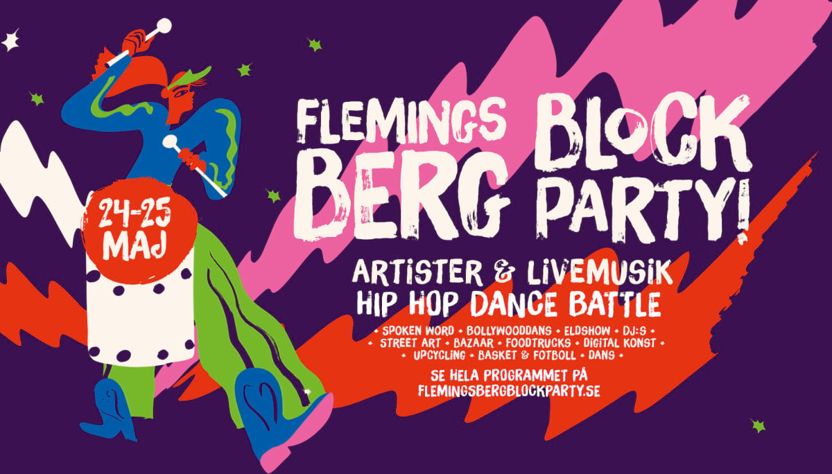 Flemingsberg Block Party – Händer i helgen