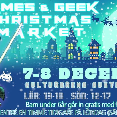 Games & Geek julmarknad