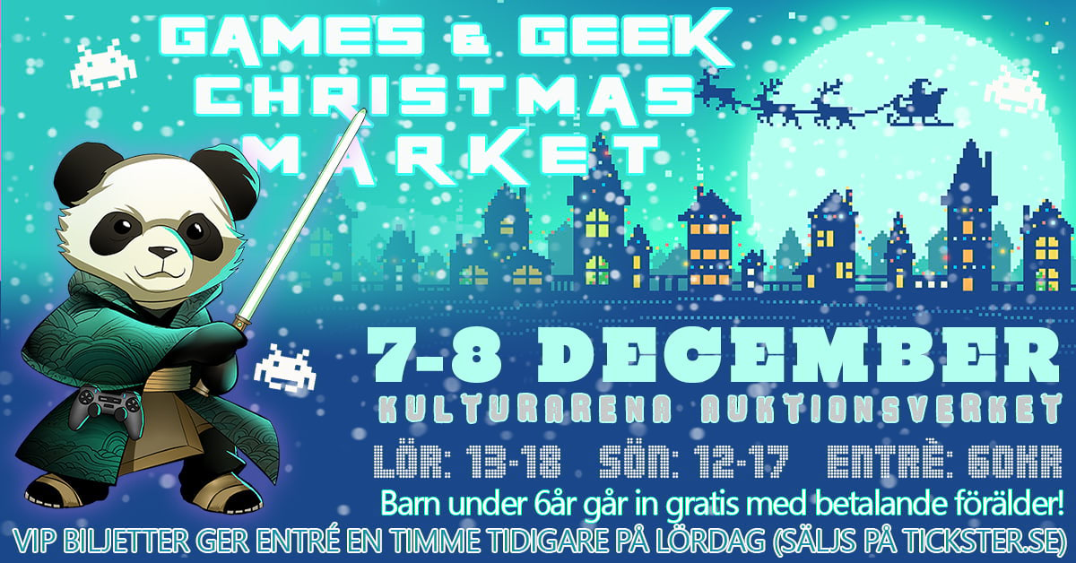 Games & Geek julmarknad