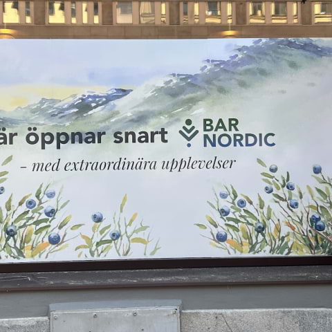 Nu öppnar Bar Nordic i Stockholm