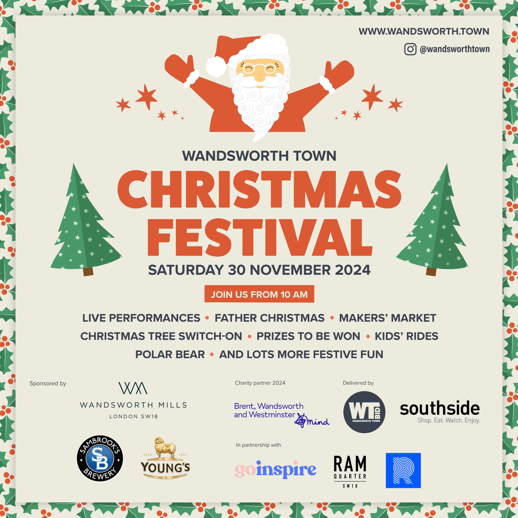 Wandsworth is hosting a Christmas market on the last Saturday of November