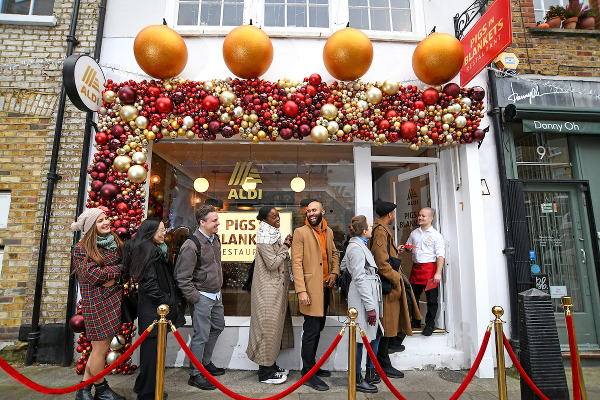 Aldi Pigs in Blankets restaurant is back for another year