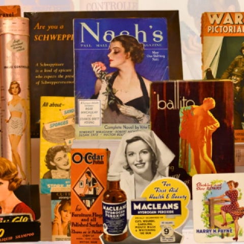 This exhibition celebrates 100 years of women's influence in advertising