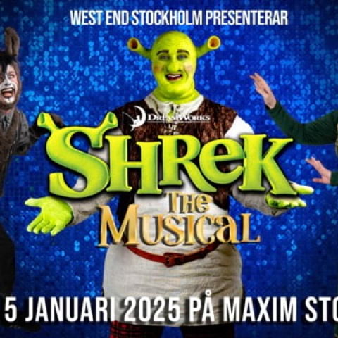 Shrek sätts upp som musikal på Maximteatern