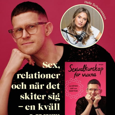 Sex, relationer och när det skiter sig – en kväll om livet