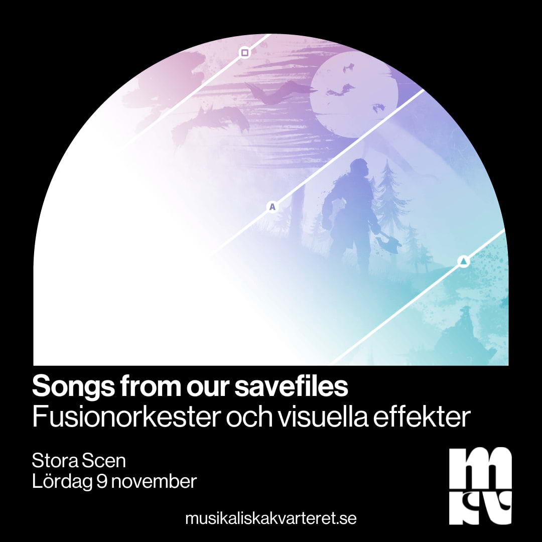 Songs from our savefiles – fusionorkester och visuella effekter