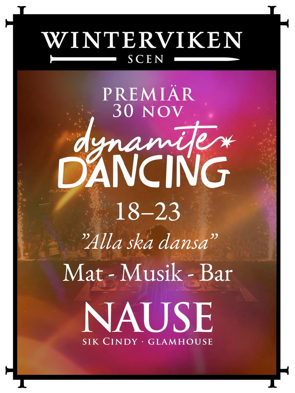 Premiär för dansklubben Dynamite Dancing – Nause gästar