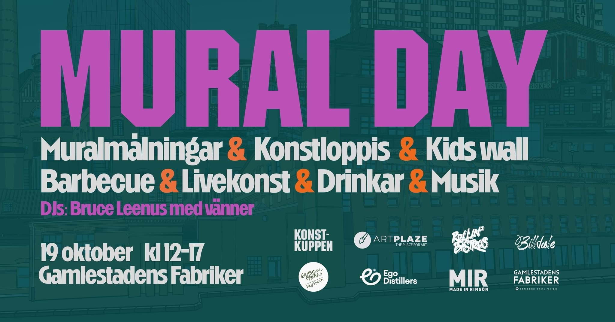 Mural Day i Gamlestadens Fabriker