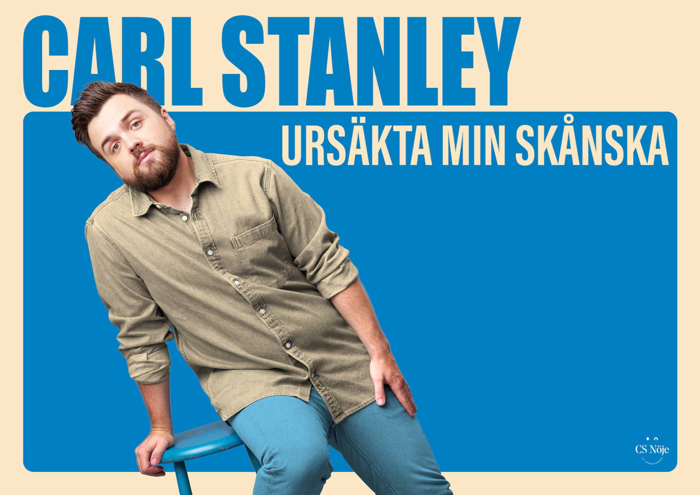 Carl Stanley på turné med ny soloshow – besöker Göteborg