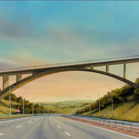 Celebrating the overlooked beauty of motorway bridges: a new exhibition