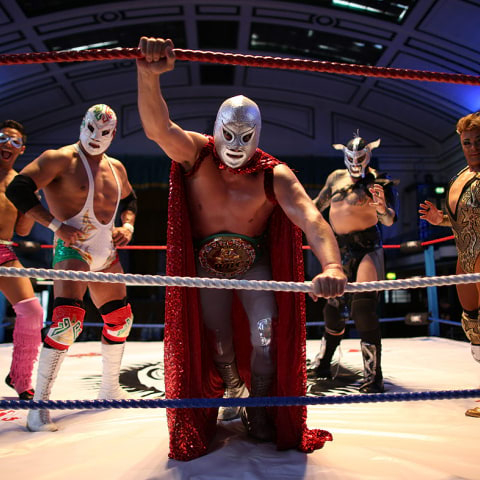 Catch a legendary Luchador in action one last time this Day of the Dead