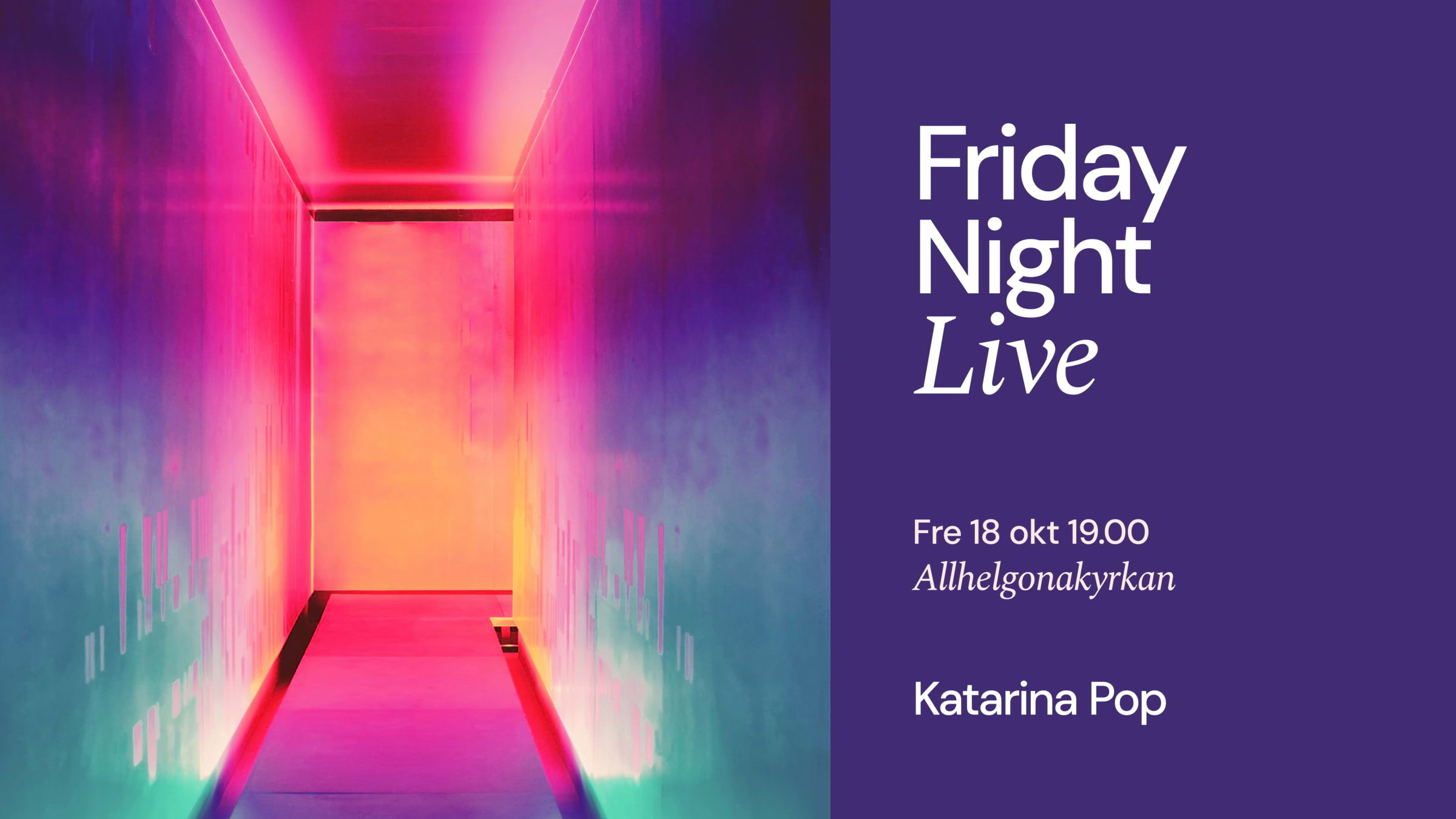 Friday Night Live med Katarina Pop och Evelina Gard