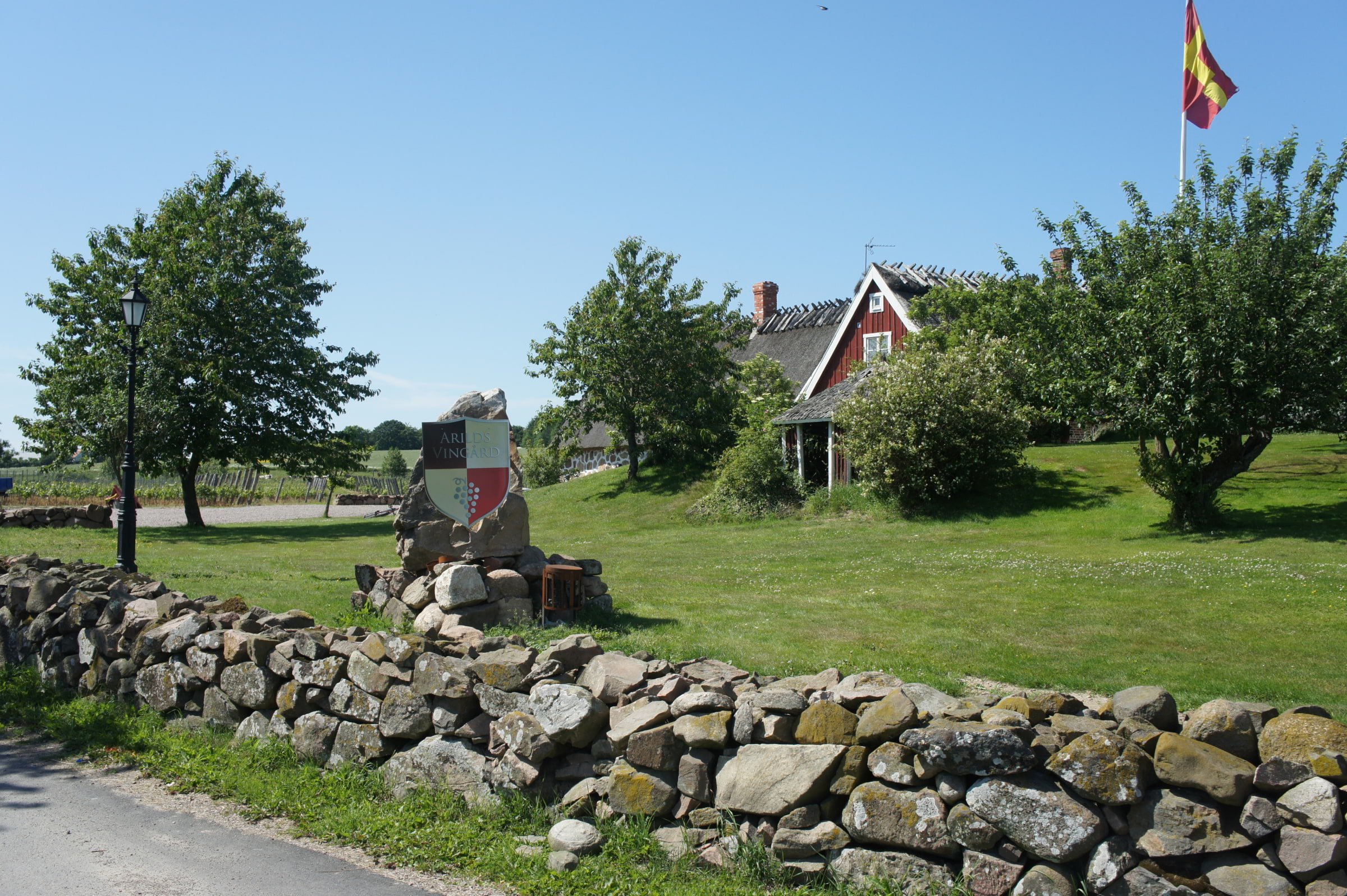 Arilds Vingård i Skåne.