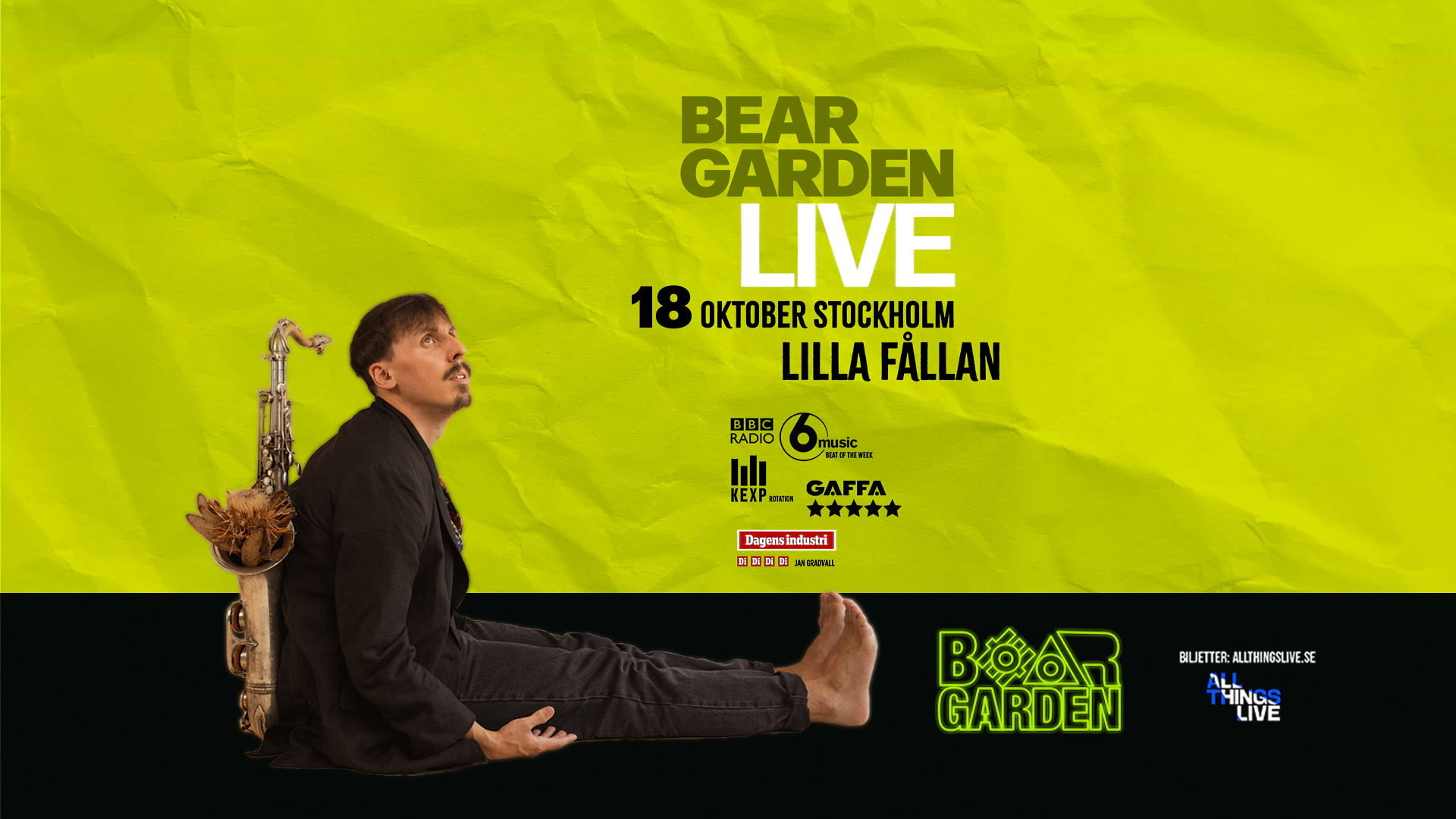 Konsert med Bear Garden på Lilla Fållan