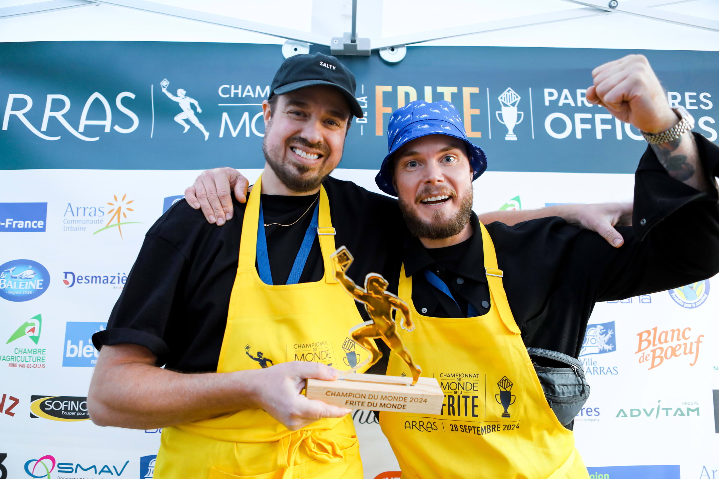 Pom Friterie kan titulera sig som världsmästare i pommes frites. Foto: Press