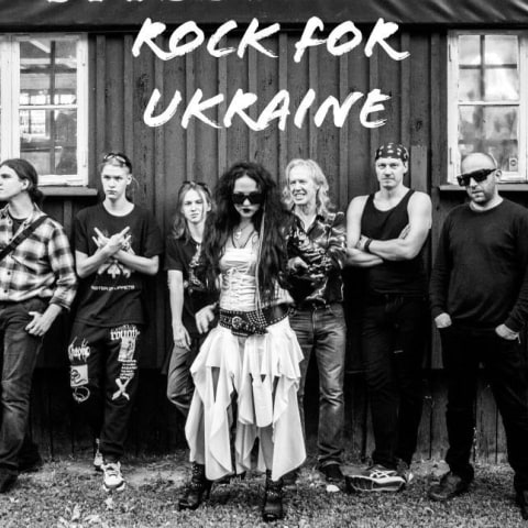 Popkyrkan bjuder in till Rock for Ukraine