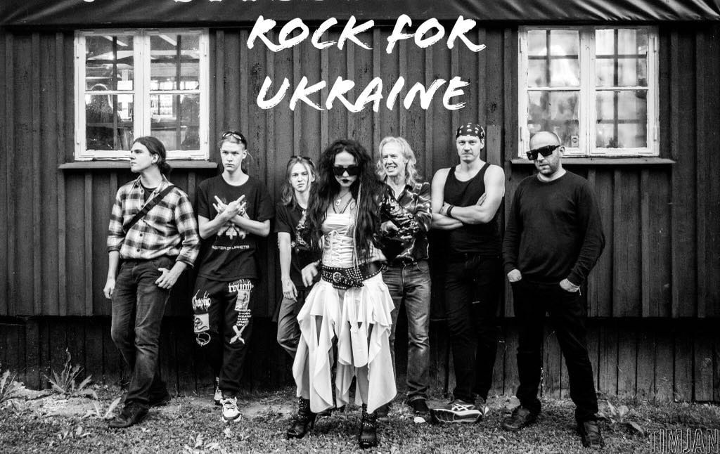 Popkyrkan bjuder in till Rock for Ukraine