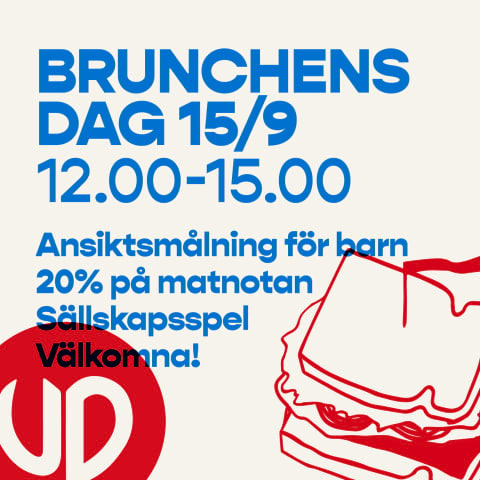 Brunchens dag – ansiktsmålning och rabatt på matnotan