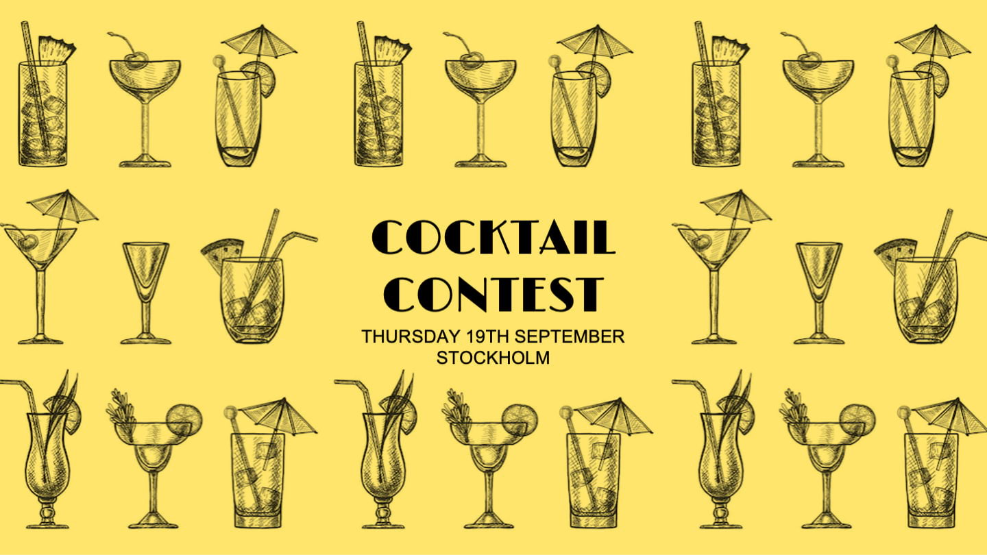 The Cocktail Contest kommer till Stockholm