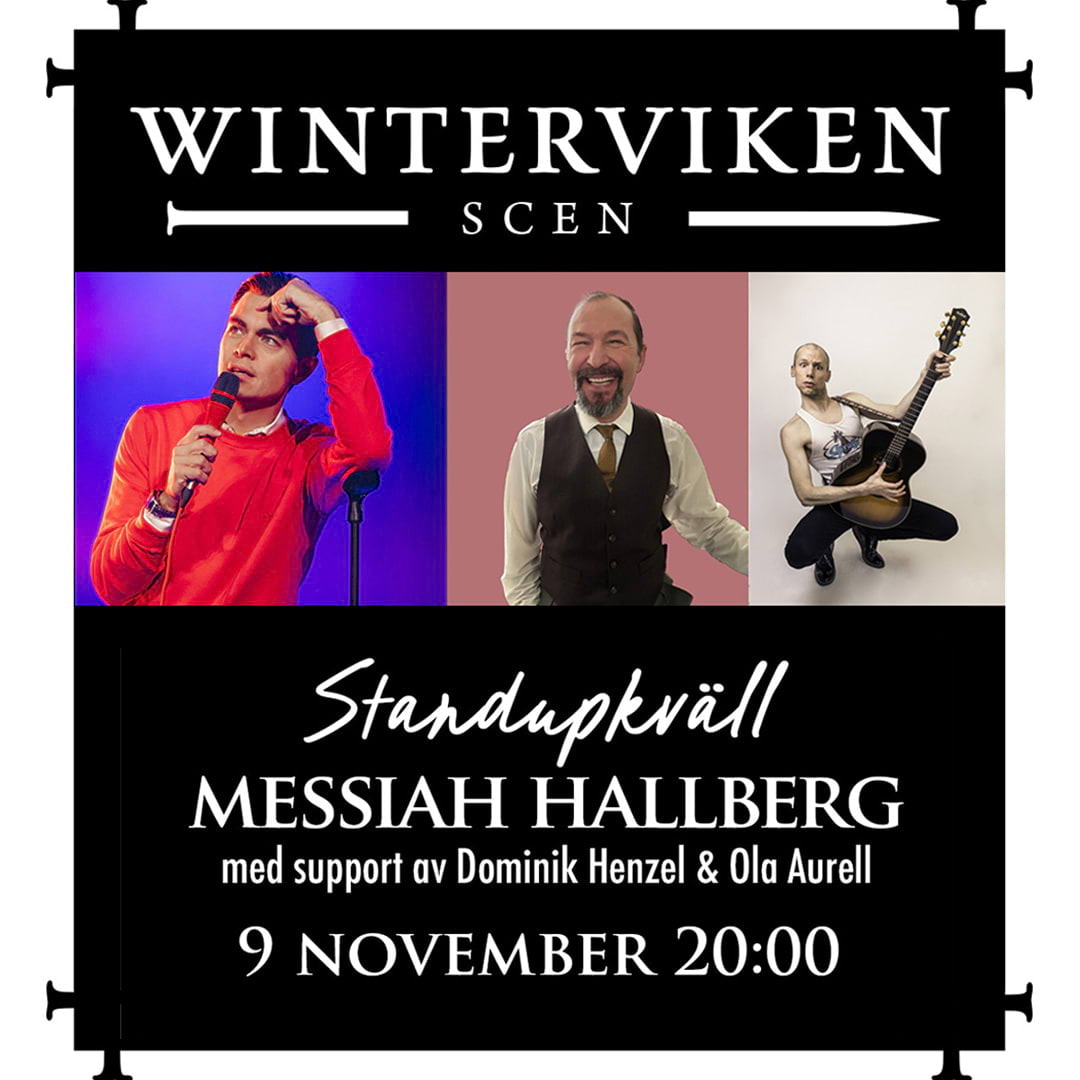 Messiah Hallberg på Winterviken