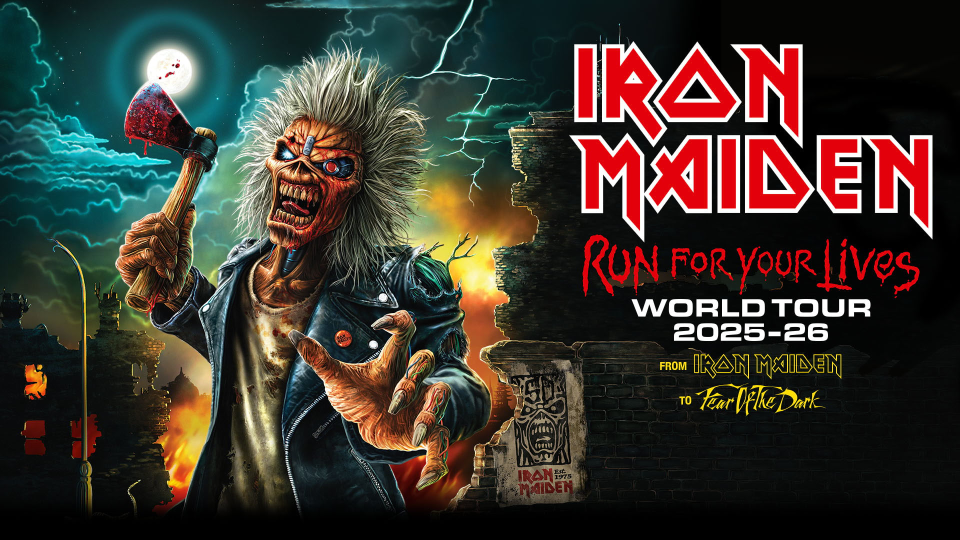 Iron Maiden to play Co-op Live gigs on massive world tour next year