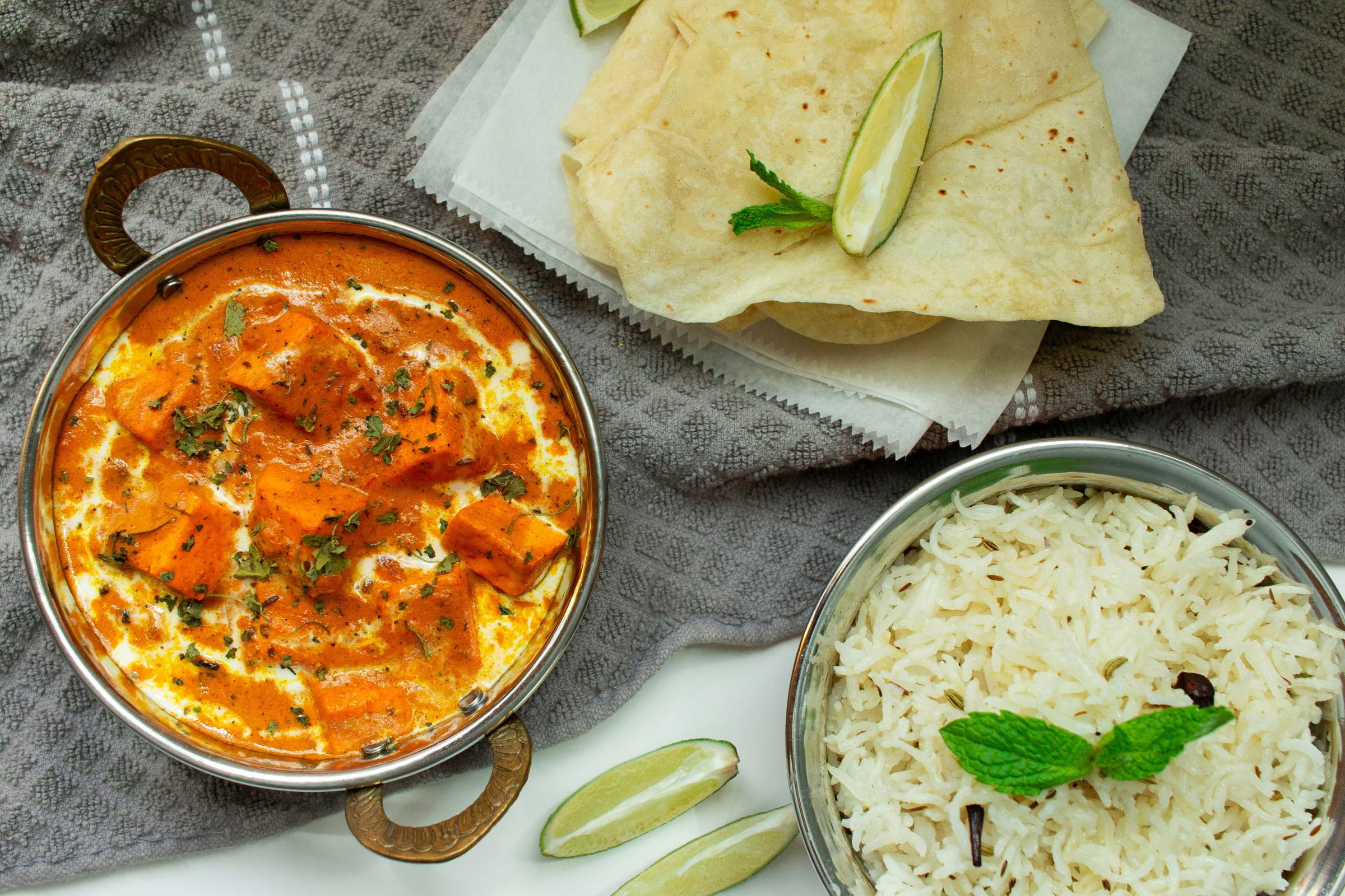 A bird's eye view of Indian food