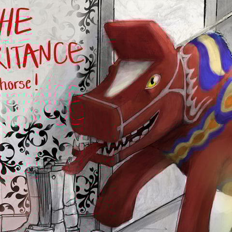 The Inheritance - a Dalahorse!