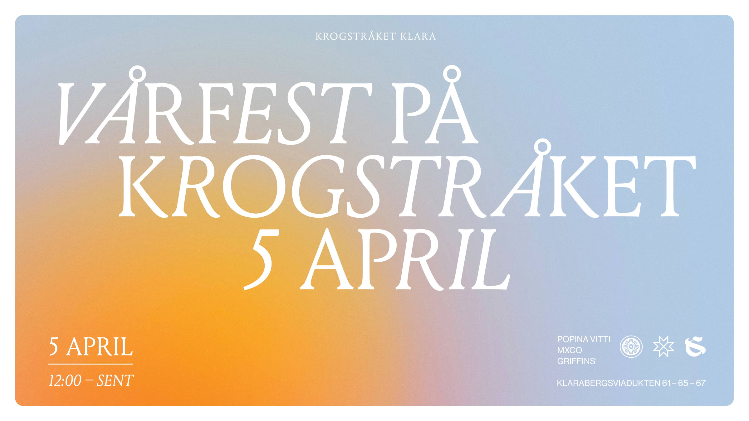 Vårigt block party på Klarabergsviaduktens krogstråk
