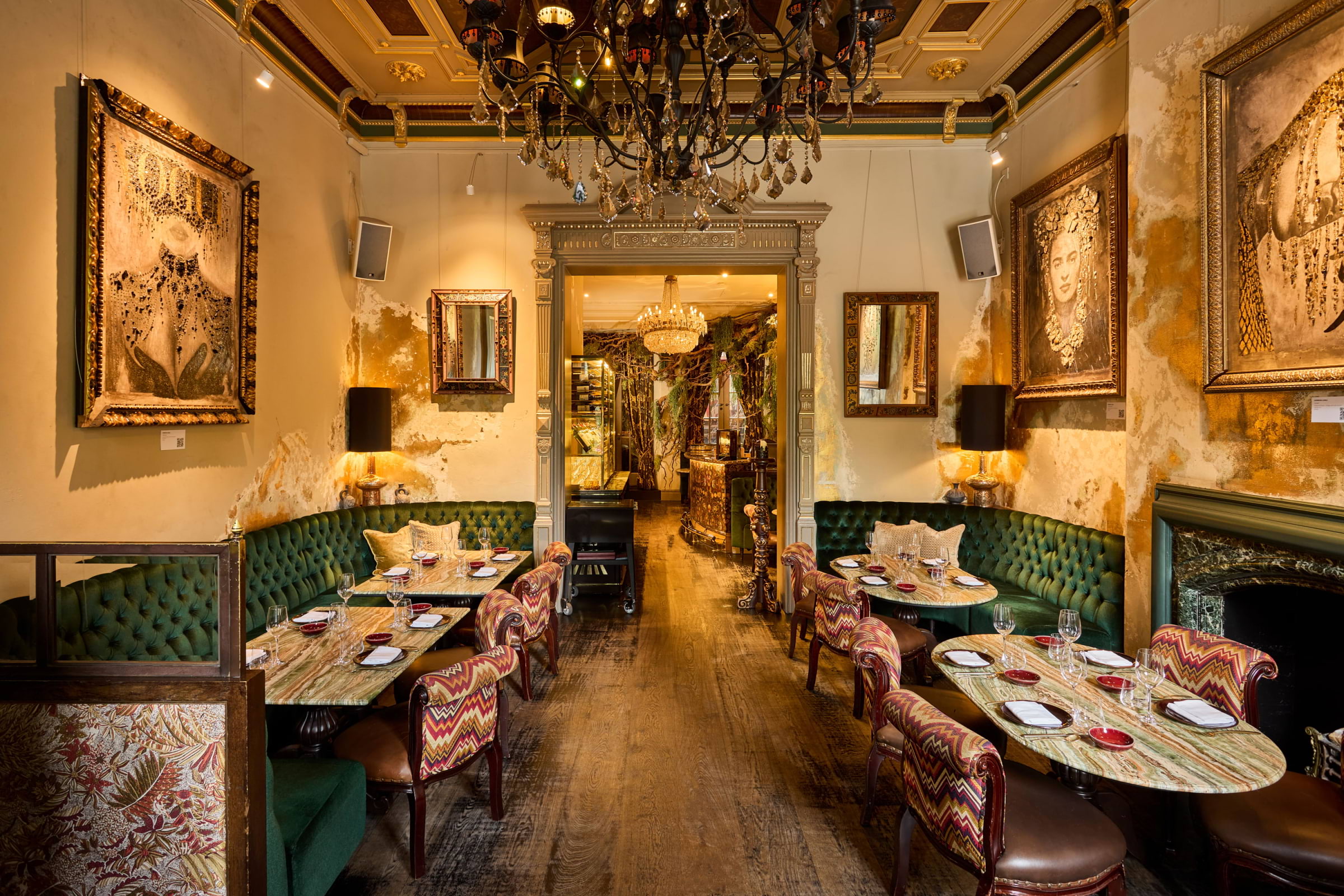 Art, cocktails and empowerment at Coya's new party
