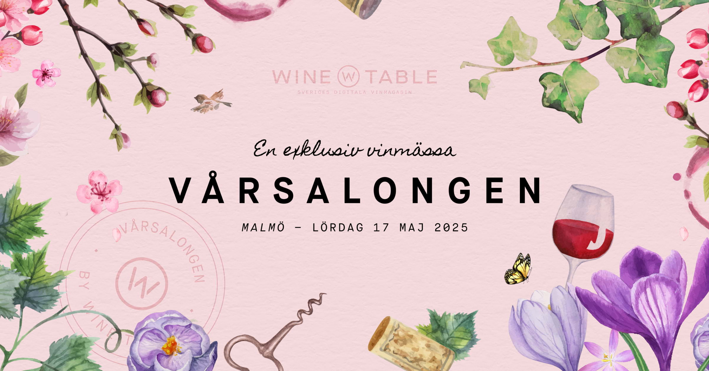 Vårsalongen - Sveriges exklusiva vinmässa i Malmö