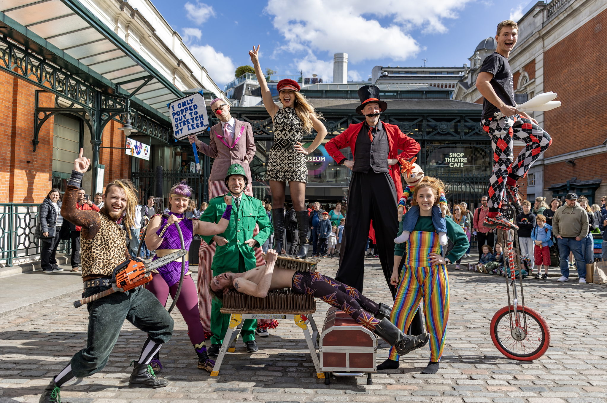 Covent Garden marks 50 years of street performance with all-day piazza party