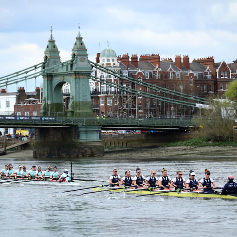 Here's where to watch the Boat Race in London while carving up a nice roast