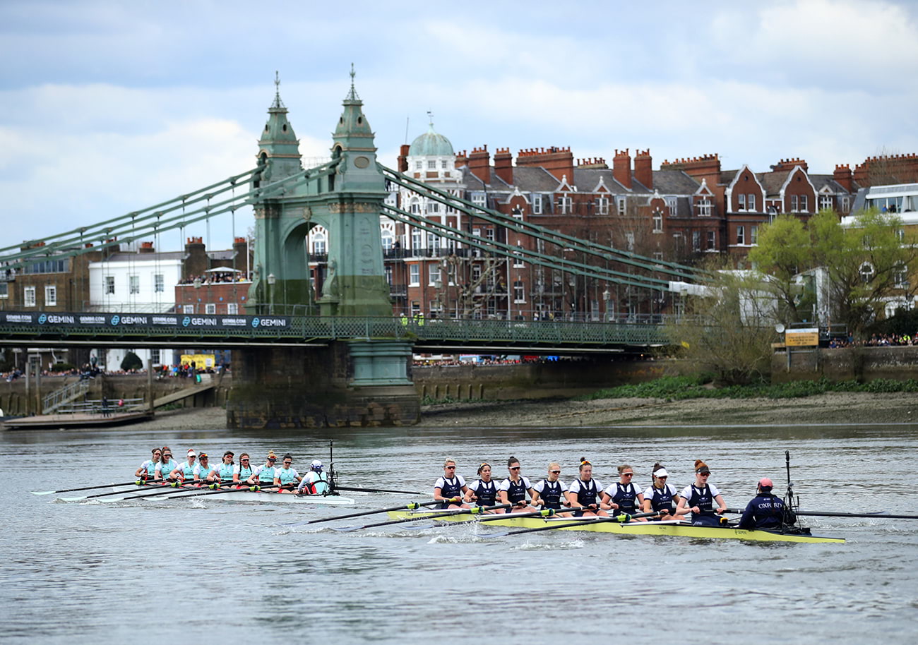 Here's where to watch the Boat Race in London while carving up a nice roast