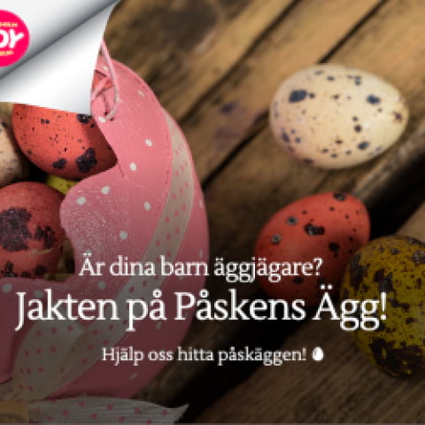 Äggjakt på Stockholm Toy Museum