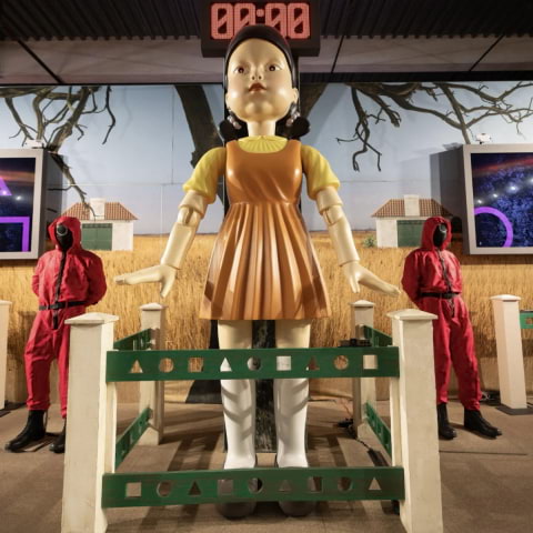 Red light, green light: Squid Game's vicious contests come to life in new immersive experience