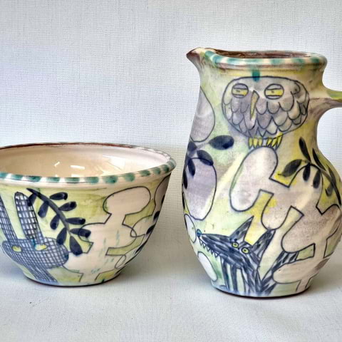 Åsa Olofssons keramik o måleri