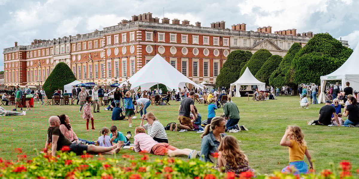 Hampton Court Palace is hosting a food festival worthy of a king