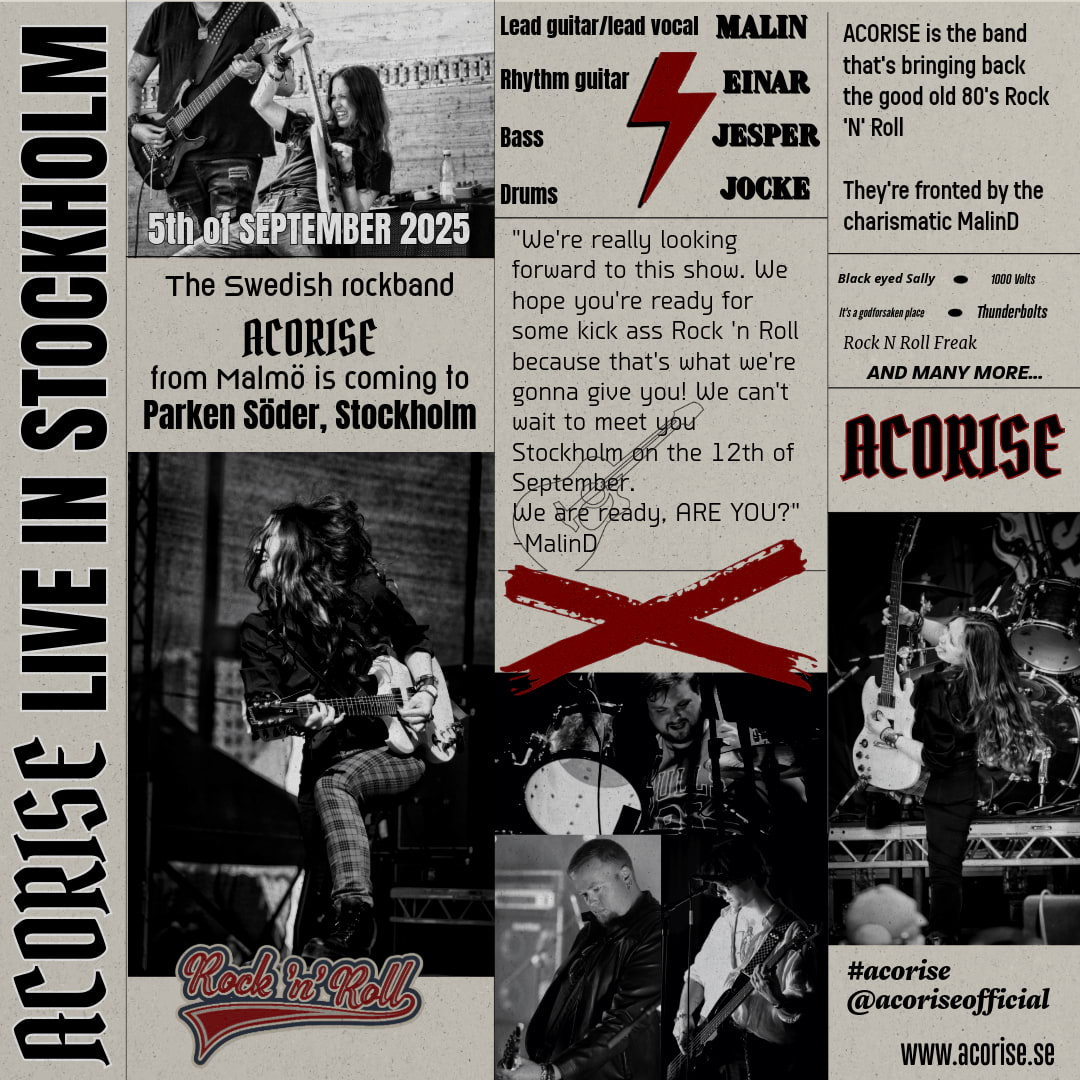 Acorise till Parken Söder