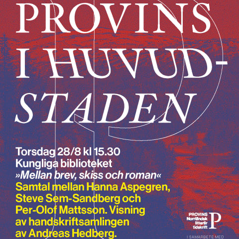 Eyvind Johnson – Mellan brev, skiss och roman