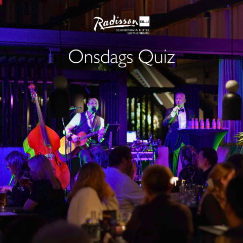 Onsdagsquiz på Radisson Blu Scandinavia med Crazy & Pipi