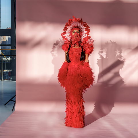 Native American Fashion på Världskulturmuseet