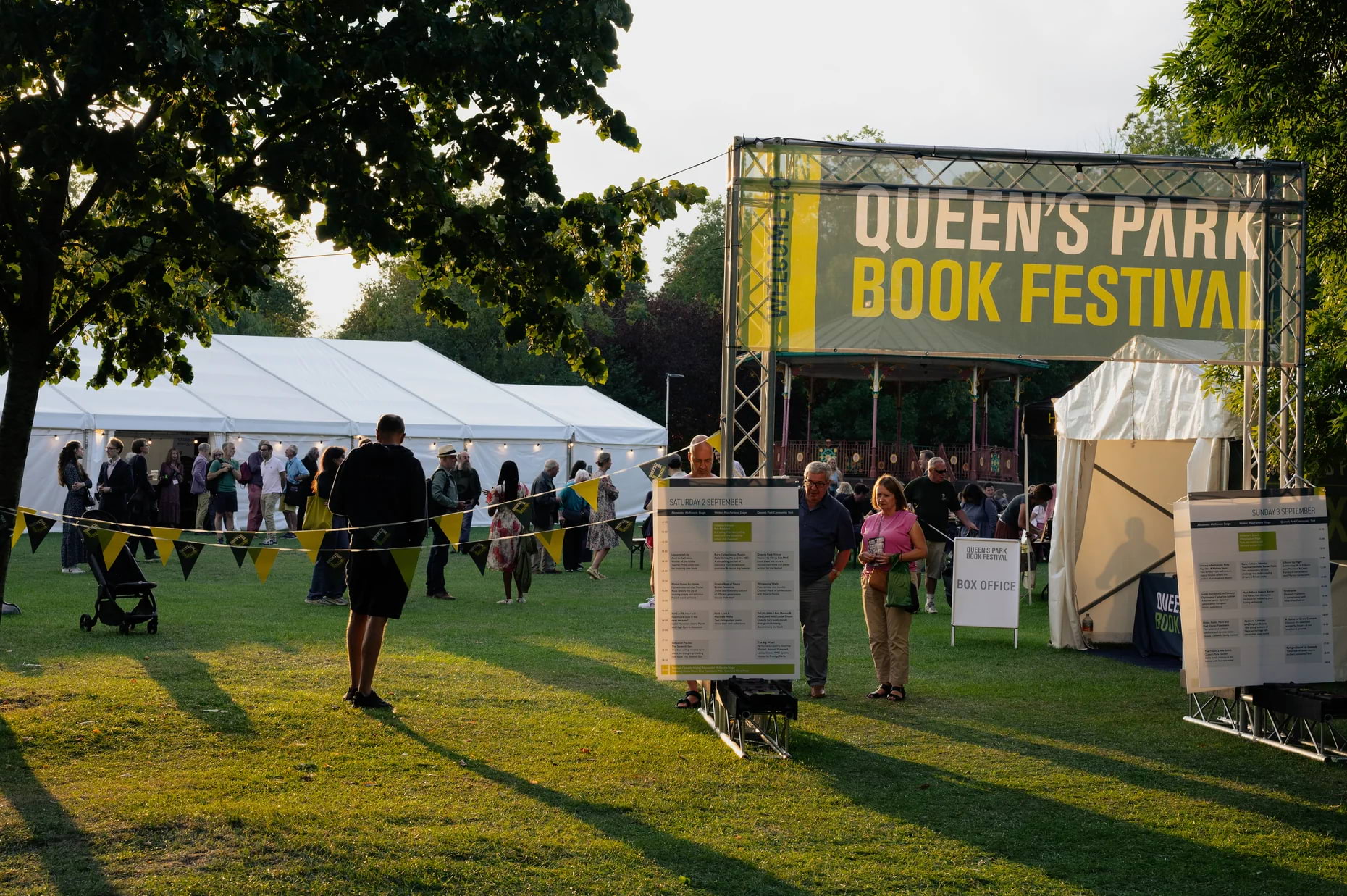 Queen's Park Book Festival returns this weekend