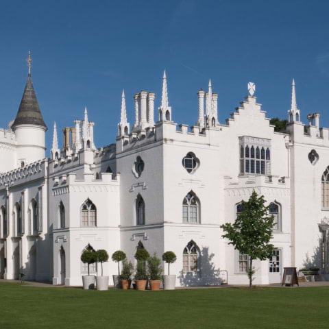 This Twickenham castle is turning into a giant floral fairytale