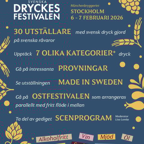 Svenska Dryckesfestivalen p&aring; M&uuml;nchenbryggeriet