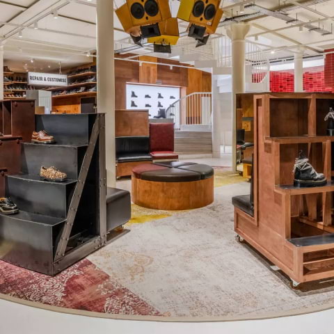 Take a look inside the new Dr. Martens beacon store in Soho