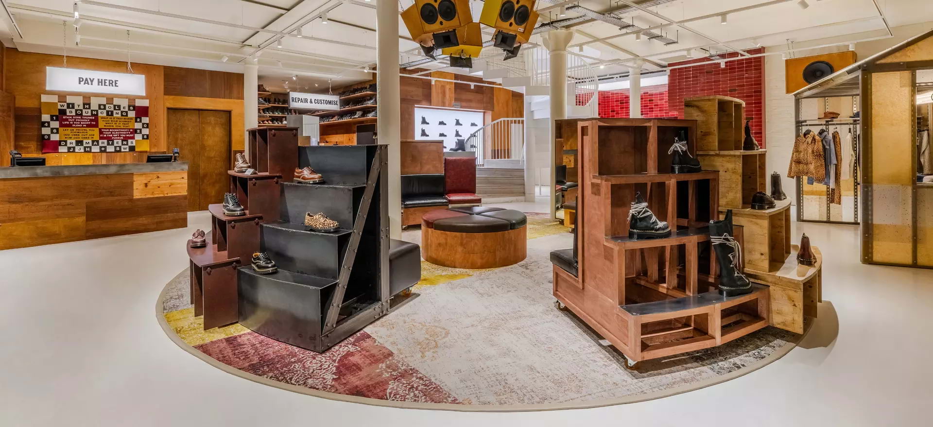 Take a look inside the new Dr. Martens beacon store in Soho