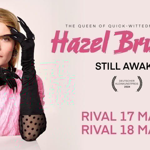 Komikern Hazel Brugger till Stockholm med showen Still Awake