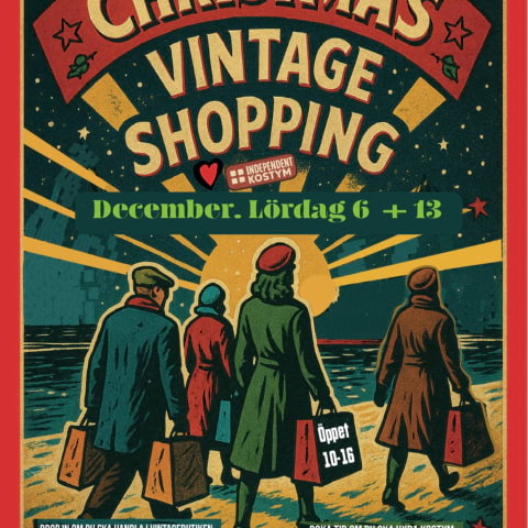 Extra jul&ouml;ppet i Vintagebutiken